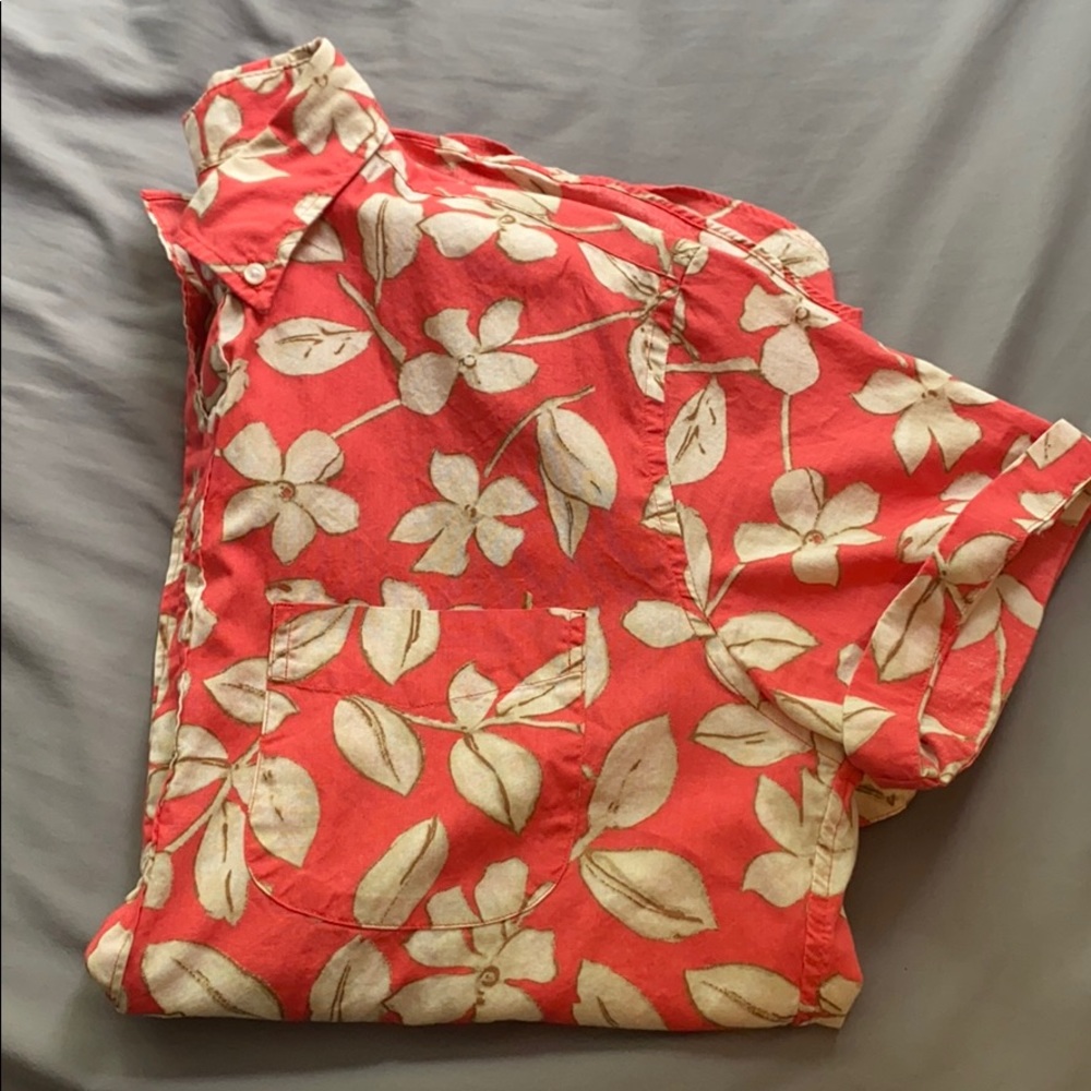 Short sleeve j crew button down